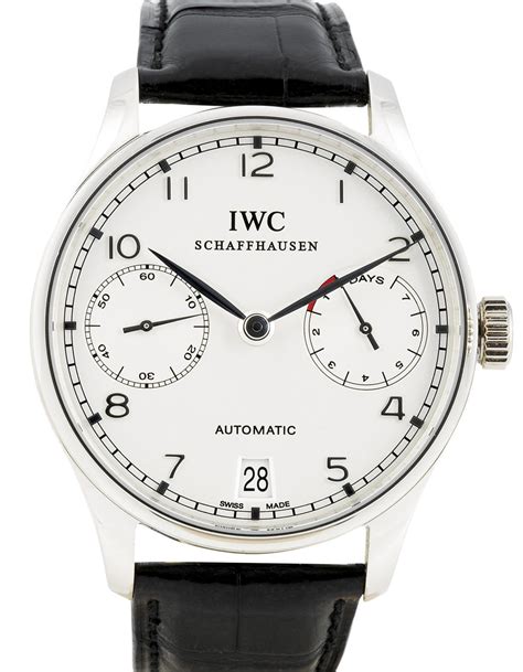 second hand iwc portuguese